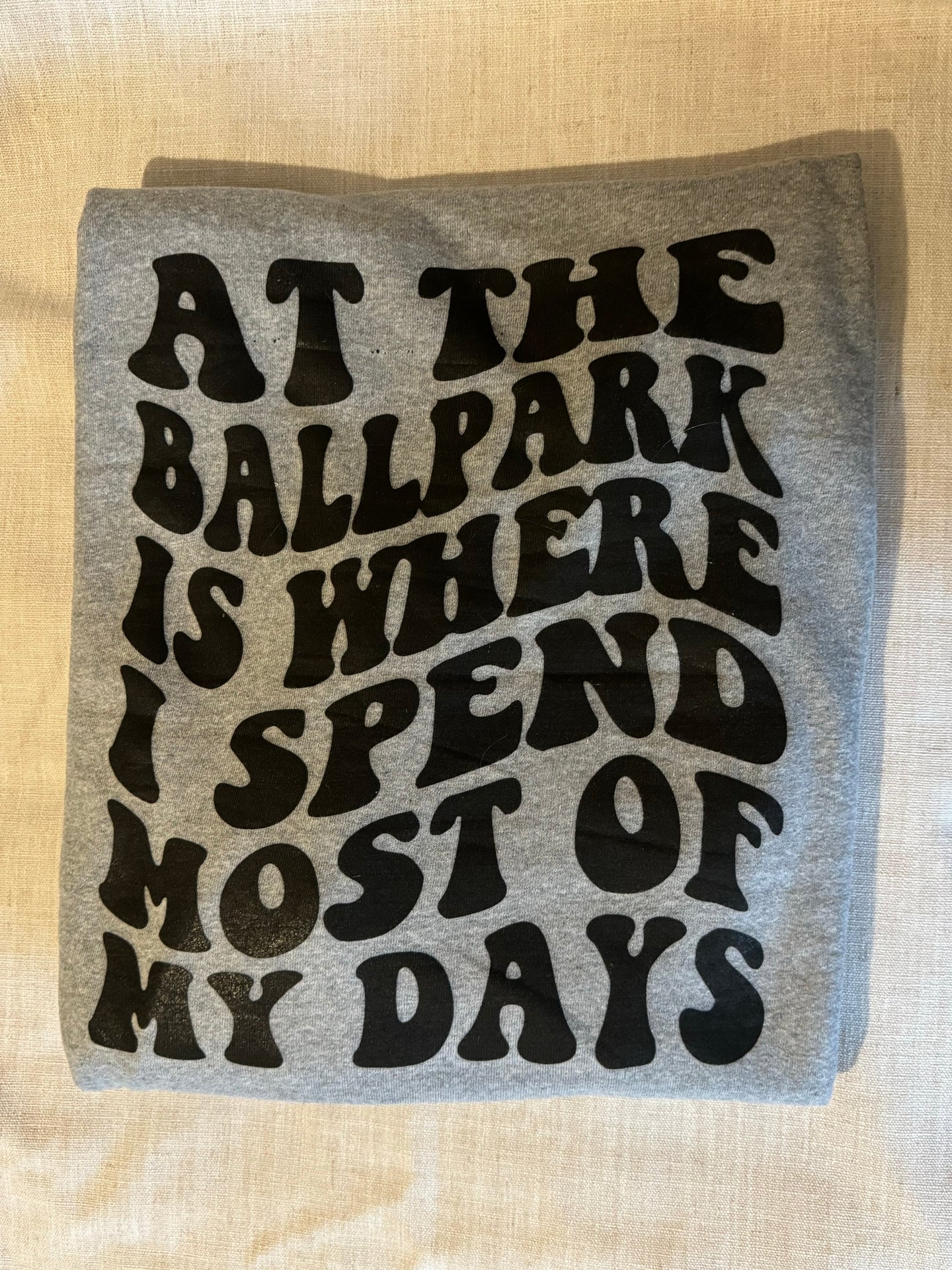 At the Ballpark is Where I Spend