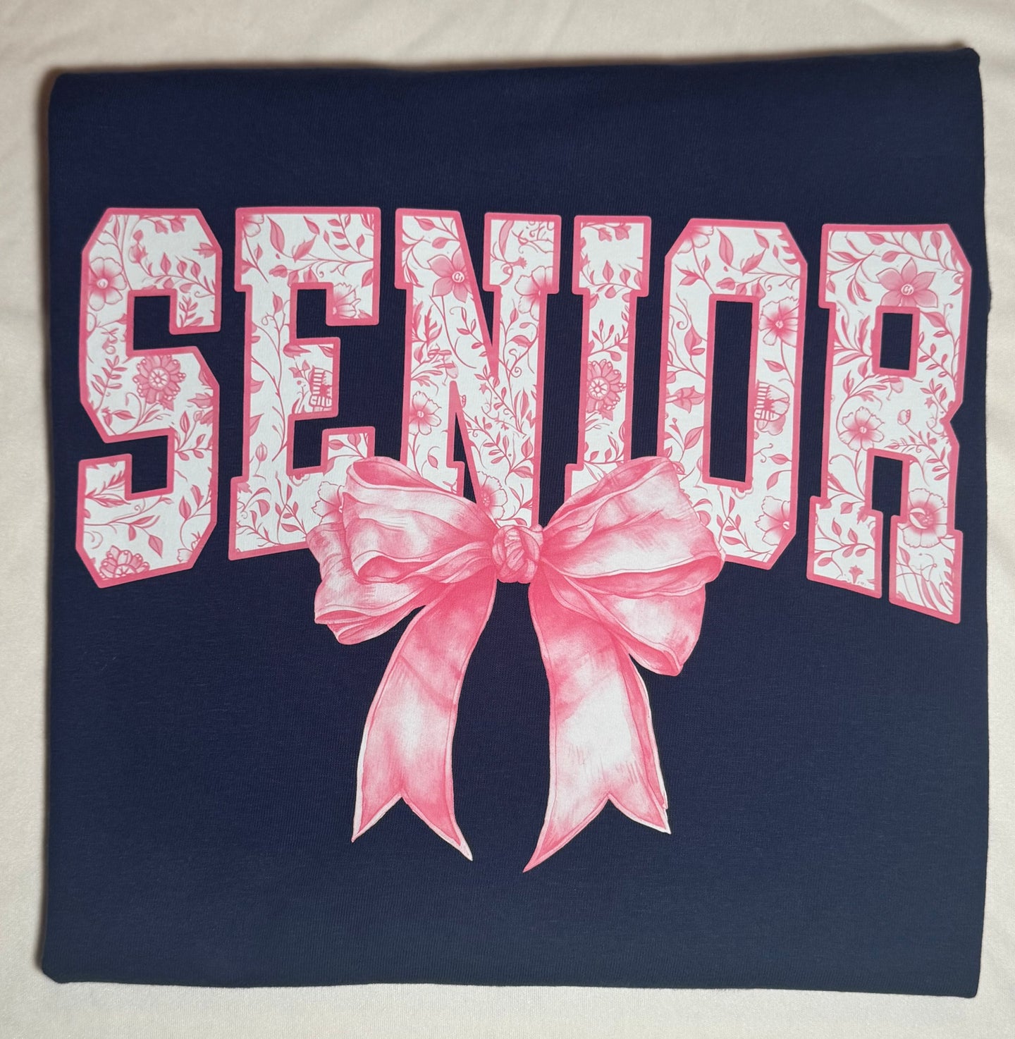 Senior Floral Bow