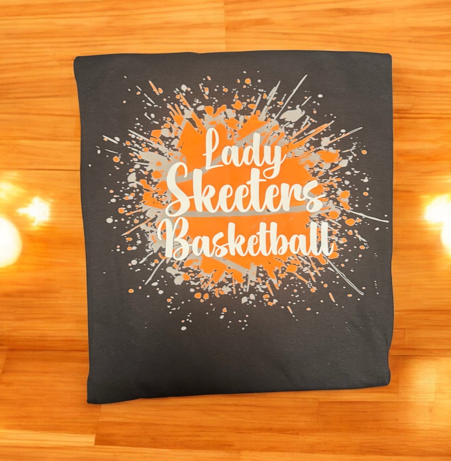 Paint Splatter Basketball