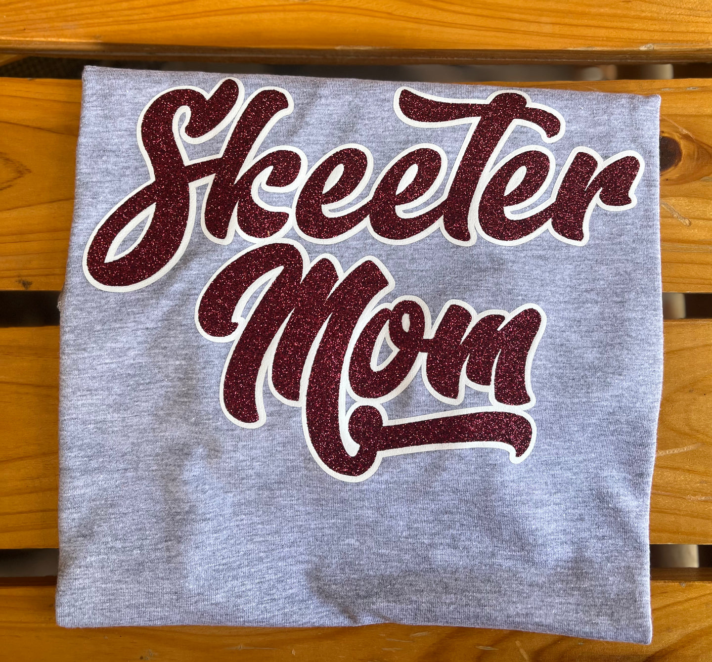 Mascot Mom Disco Glitter