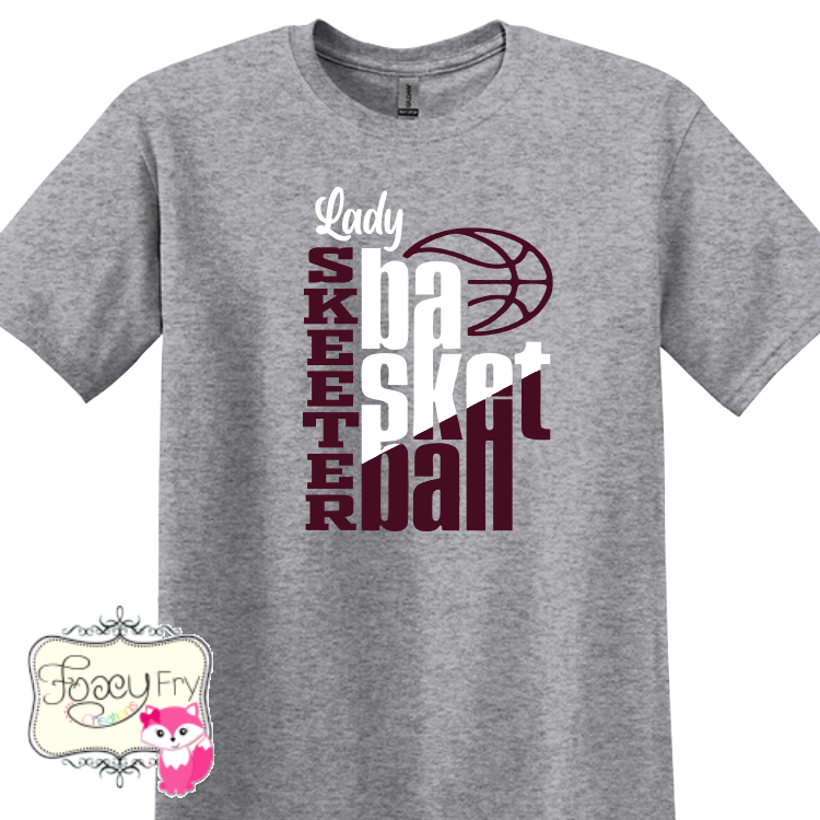 Lady Skeeter Basketball spirit shirt
