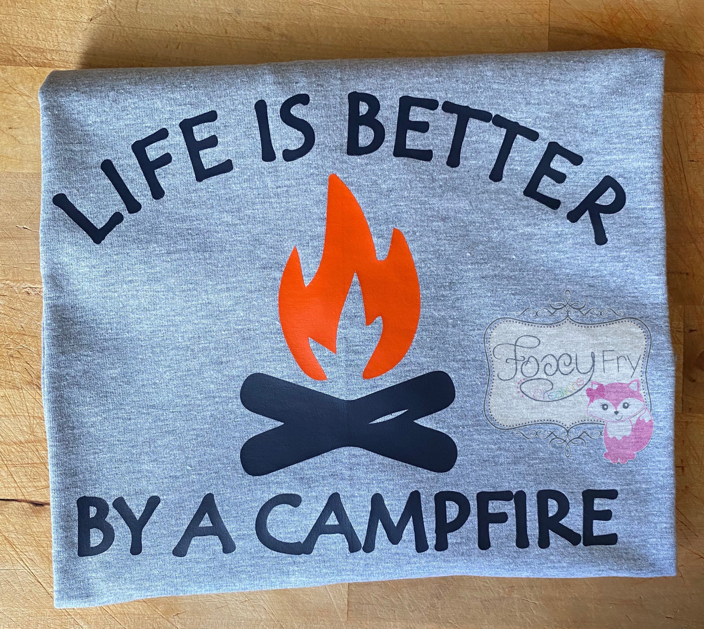 Life is Better Campfire shirt
