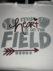 My Heart is on that Field Glitter
