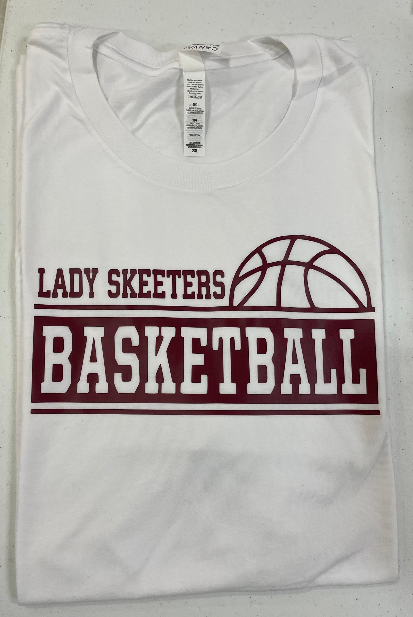 Skeeter Basketball spirit shirt