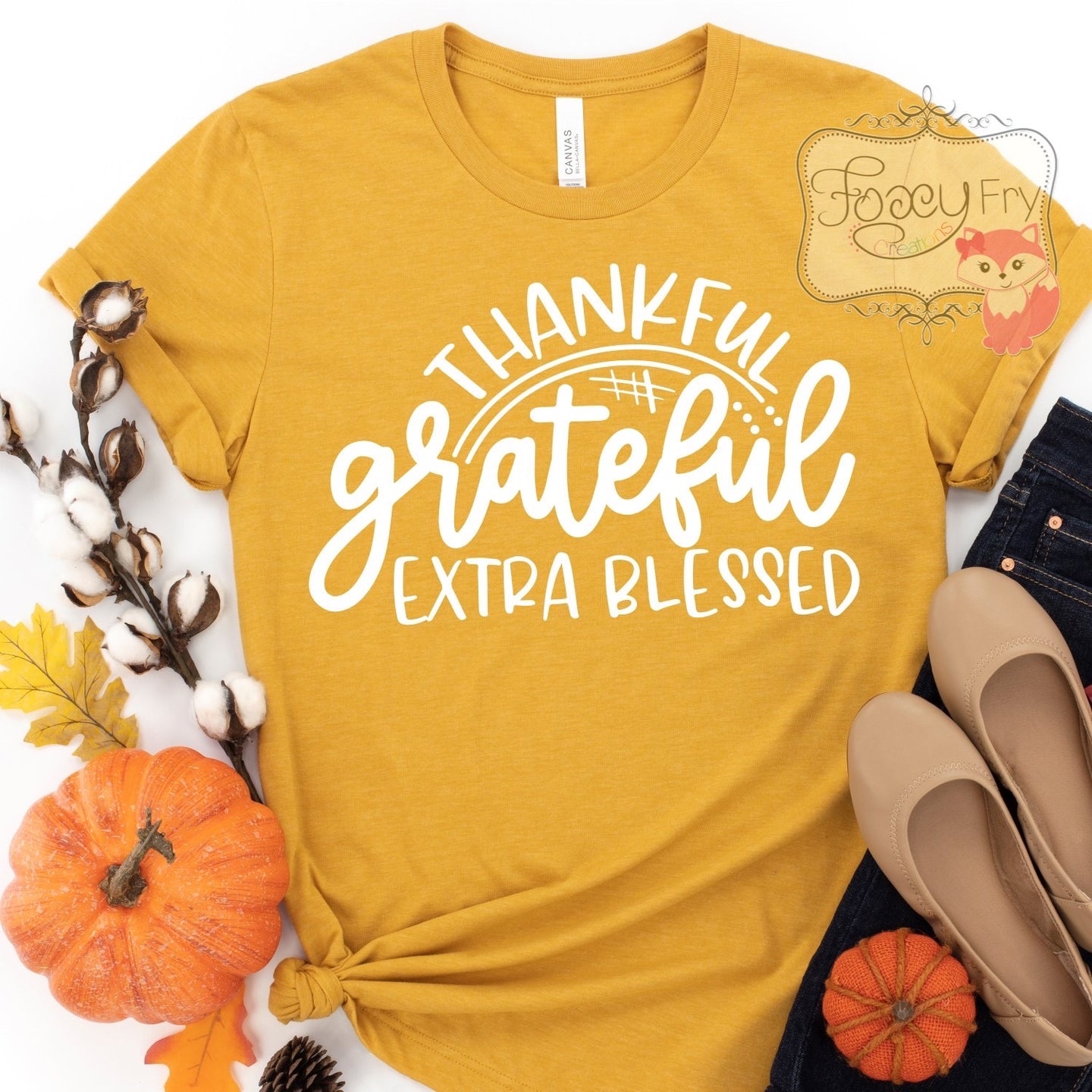 Thankful Grateful Extra Blessed