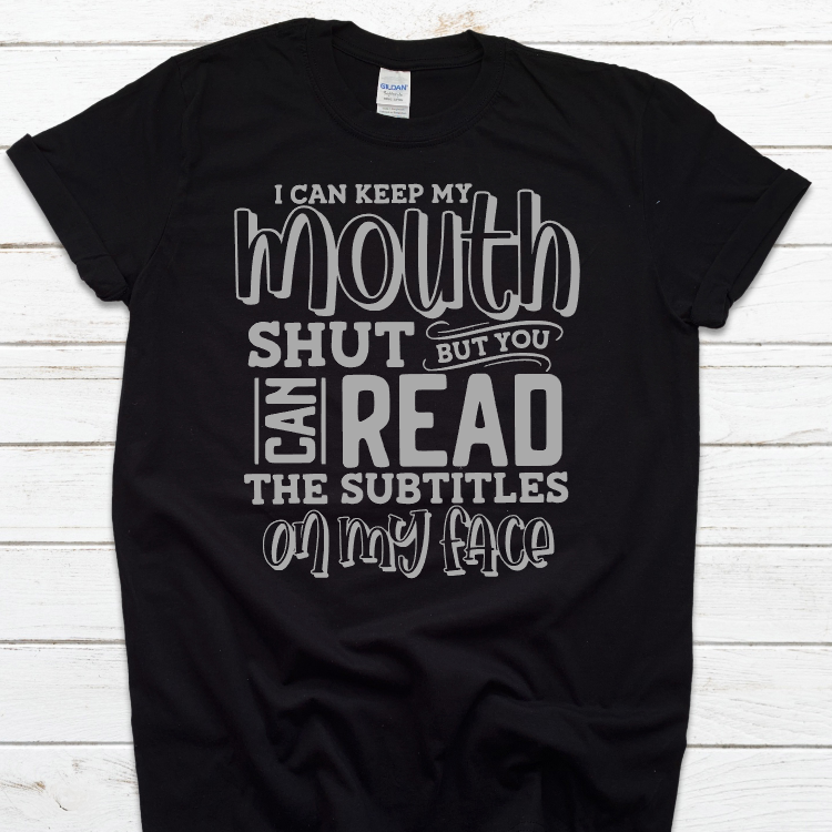 Mouth Shut Face Subtitles